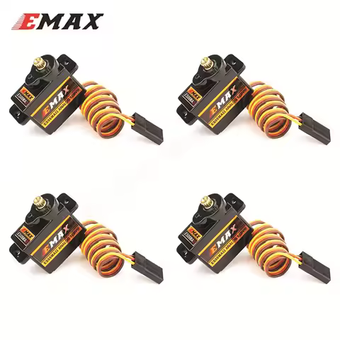EMAX ES08MA II 12g Mini Metal Gear Analog Servo / ES08MD II 13g Mini Metal Digital Servo For RC Plan