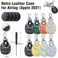 Apple Airtag – Protective Leather Airtag Case & Holder - Airtag Keychain Compatible with Apple Air T