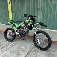 Decal Stiker Motor Kawasaki KLX Gordon bahan glossy motif Monster