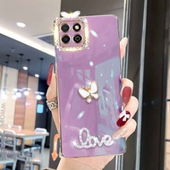 เคสโทรศัพท์สำหรับ Realme C67 C55 C53 C51 C33 C30S C35 C11 2021 Realme 11Pro + 10 9 8PRO C25S C21 Realme C17 C12 5 5i C25Y 7i C3 5Pro 6 6Pro 7 8 7Pro XT สำหรับสาวๆผู้หญิงที่มีสายคล้อง