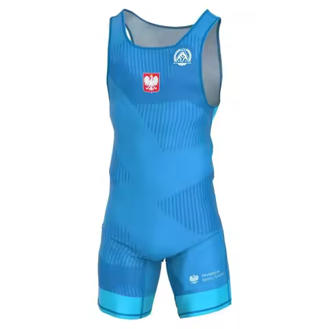 Mens Wrestling Singlet Uniform Advanced Singlets Clothing Train Wrestling Gear Running Speedsuit Spo
