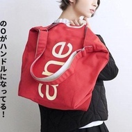 2023 Original﹊✣ New Japan anello lotte female students canvas bag summer one shoulder his portable large capacity tote bags