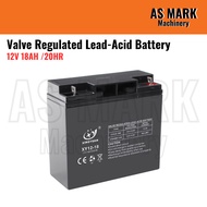 Valve Regulated Lead-Acid Battery 12V 18AH / 20 HR / Lithium Battery 12V 18AH