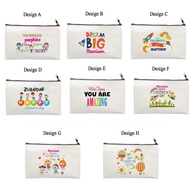 Customized Pencil Pouch - Motivational theme , Children's Day