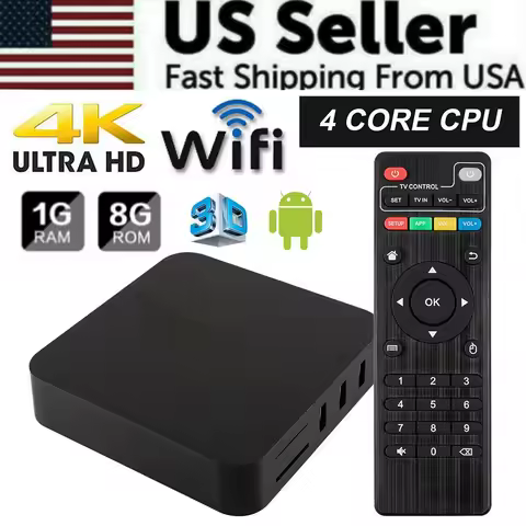 MXQ Pro Smart TV Box 4K Ultra HD 4K Streaming Device Android 5.1 Quad Core Android 5.1 Smart TV Box 