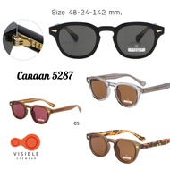 Canaan Sunglasses แว่นกันแดด 5287 แว่นทรงวินเทจ VSB