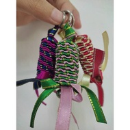 Handmade Keychain Ribbon [Random Color] [Sabahan Product]