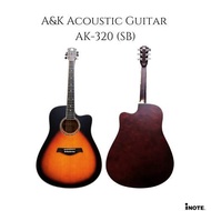 A&K Acoustic Guitar AK-320C SB