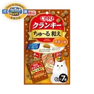CIAO-超奴夾心貓餅 雞肉 (6gx7) (P-343)  INABA