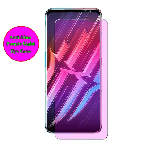 For ZTE nubia Red Magic 9 8 8s 7 7s 6 6R 6s 5S Pro Lite Anti blue Purple Light Ray Eye Care Tempered