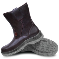 OSCAR SAFETY BOOT 1808 MAROON BROWN (PREMIUM SERIES)