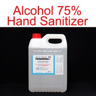 Isopropyl Alcohol 75% 5L / 5 Liter / 5000ml IPA Hand Sanitizer Handrub (Based on WHO Formulation)