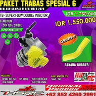 THROTTLE BODY RACING BRT HONDA CRF 150 SINGLE Injector 32 33 34 36 mm TB VERZA Trotel New Megapro CB