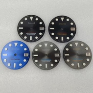 Watch Accessories~Watch Accessories Modified Gray Yacht Printing Standard Dial 28.5mm Ice Blue Lumin