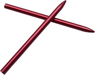 2 x Aluminum Paracord Needles 88.5mm Lacing Needle for 550 Paracord Bracelets Red
