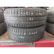 second tyre 175/65/14 Michelin xm2 plus 2019 year (2pcs Tyre together)