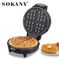 1000W Electric Waffles Maker Double-Sided Heating Waffle Pot 7 Gear Adjustable Bubble Egg Cake Oven