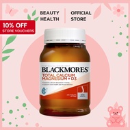 Blackmores Total Calcium & Magnesium + D3, 200 Tablets / Bio Magnesium [Bone | Teeth | Muscle Functi