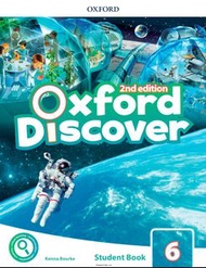 Oxford Discover 6 ( Textbook, Workbook, Answer Key, Audio) (E-Book) 電子書，合共4樣，1.課本 2.作業 3.老師版 作業答案 4.