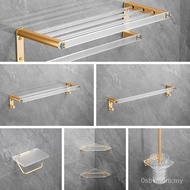 Rak Penyimpanan Akrilik Mewah Jesite Light Aksesori Bilik Mandi Set Bilik Mandi Penyusun Bilik Mandi