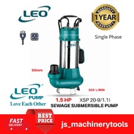 Leo Sewage Submersible Pump XSP 20-9/1.1I 1.5hp