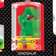 迷你恐龍彈珠遊戲鎖匙 Portable Dinosaur Mini Pinball Gamebox with ball-chain