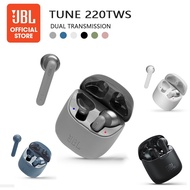 JBL T220 TWS Bluetooth Earphones Wireless Earbuds In-ear with Stereo Mic and Charging Box(Local)