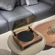 Whatplus From 1946 復古黑膠唱片機胡桃木纹鐵三角唱頭全新未拆