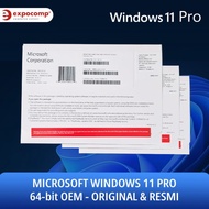 MICROSOFT WINDOWS 11 PRO 64-bit OEM - ORIGINAL &amp; RESMI