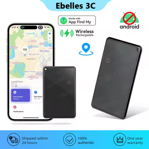 Card Finder GPS Tracker Works with Find My App for Wallet Smart Tag Globle Position mini Locator for