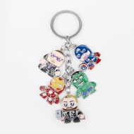 Avengers Thor Thor Hulk Hawkeye Iron Man Captain America Keychain Chain Pendant 0118hw