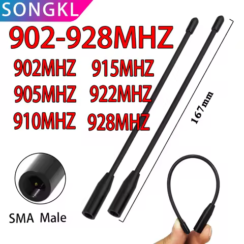LoRa Wan soft whip 915MHz antenna 922MHz 928MHz 902-928MHz 905MHz 910MHz antenna for Meshtastic high