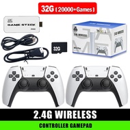 30000 video game M15 4k pro game stick 64g console 2.4g double wireless 4k controller retro game TV 