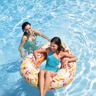 Intex Inflatable Float Heart Shape Donut Pattern 41 Inches 56253