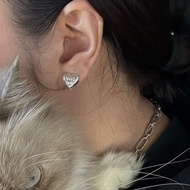 Substore.th/love u cuff - stud / 🤍🎀🧸/ festive season 01/ ต่างหูหนีบ แป้น set/ gift set/ silver925/ha