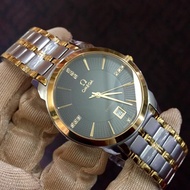 {ĐỒNG HỒ PHỐ  MUA 1 TẶNG 1 } Đồng Hồ Nam Mặt Số Kim Cương Dây Không Gỉ + Thẻ Bảo Hành / Gian hàn