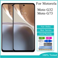 For Motorola Moto G32 G73 LCD Display Touch Screen Replacement