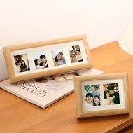 Photo Frame Table 10cm Multi-Grid Cardboard Photo Display Stand Couple Children Growth Grid Empty Fr
