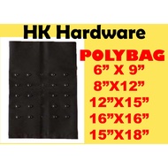 POLYBAG / POLIBEG / POLY BAG / POLI BEG / BEG TANAM POKOK / HITAM / 250 GM / 1 KILOGRAM