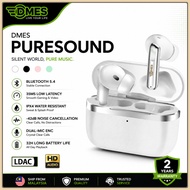 Dmes PureSound ANC Wireless Earphones 5.4 Bluetooth Earbuds | Active Noise Cancellation | Call ENC |