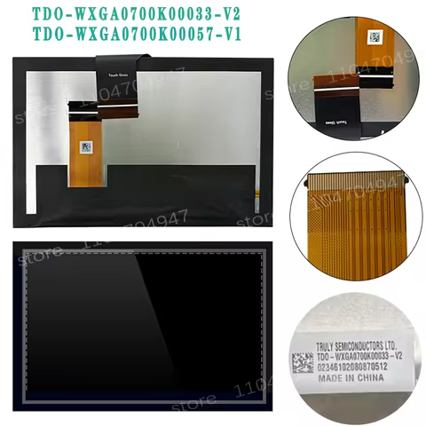 7 inch For 2017-2019 J e e-p Compass OEM AM FM Radio TDO-WXGA0700K00033-V2 TDO-WXGA0700K00057-V1 LCD