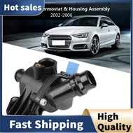 Car Cooling Thermostat Assembly 06B121111D for  A4 A6 1.8L  2.0L 06B121111H 06B121111K  Thermostat