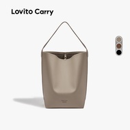 (Lovito Carry) Women Casual Large Capacity Top Handle Office Tote Bag LR25E004