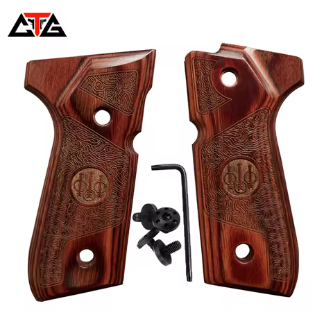 CTG Beretta Grip 92/96 Series Full Size 92FS/92F Wood Grips