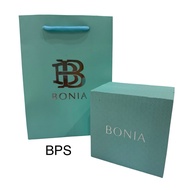 [ BPS ] JAM KOTAK BONIA + PAPER BAG + BOX