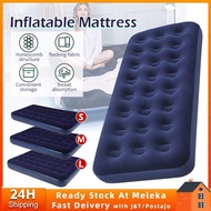 Inflatable Flocked Air Bed / Air Mattress Outdoor Sleeping Bed tilam angin camping queen size single 充气床 气垫床 充氣 床墊