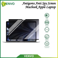VENVO - Anti-Scratch Anti-Spy Screen Macbook Apple Laptop A1707 15 inch A2141 16 inch A2485 16.2 inc