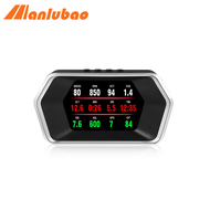 ใหม่ล่าสุด OBD2 + GPS ระบบ HUD Head Up จอแสดงผล-คอมพิวเตอร์บอร์ด OBD HUD จอแสดงผลมาตรวัดความเร็วด้วย