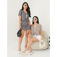 Ormestyle - Aline Coquette Cotton Top / Crop Top / Outer Crop Top / Outer Coquette / Crop Top Coquet