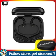 KZ AE01 Pro Wireless Ear Hook Add Faaeal PU Square Storage Box CVC Call Noise Cancellation Technolog